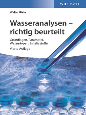 cover image of Wasseranalysen--richtig beurteilt